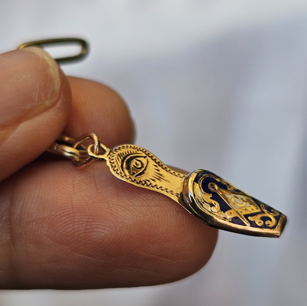 10k Solid Gold Sandal Charm / Pendant - image 1